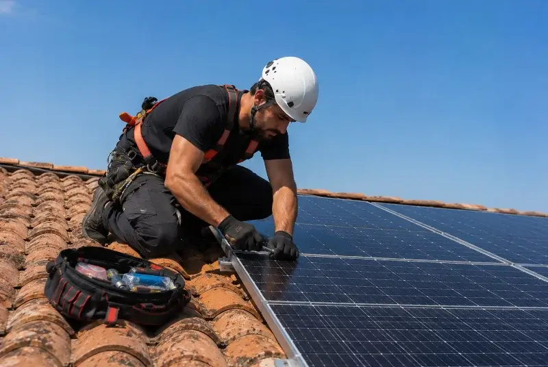 Maintenance et monitoring de panneaux solaires à Évian-les-Bains